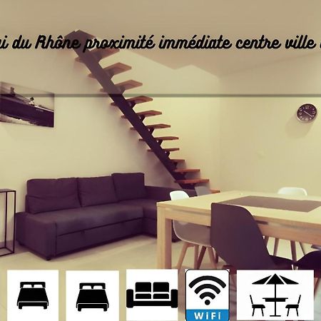 Apartmán Le Quai Du Rhone Sainte-Colombe  Exteriér fotografie
