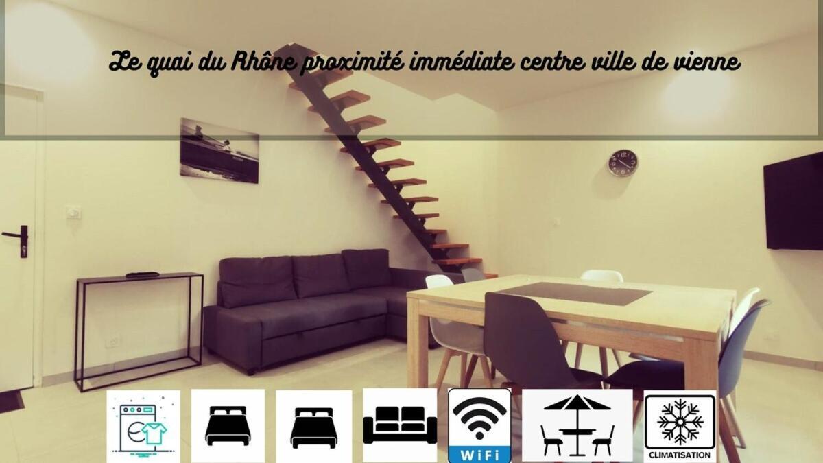 Apartmán Le Quai Du Rhone Sainte-Colombe  Pokoj fotografie